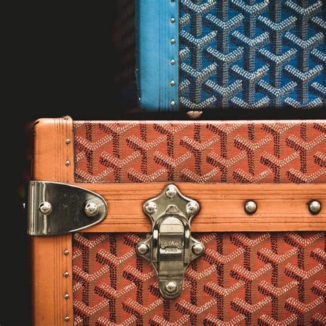 goyard iki|goyard trunks history.